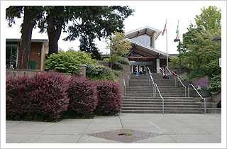 シアトル　公立イングルモア高校近影