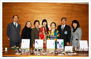 軽井沢中学校の皆さんと心の宅急便メンバー