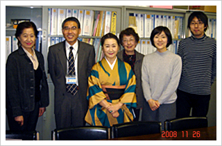 横浜市立日吉台西中学校の皆さんと心の宅急便メンバー