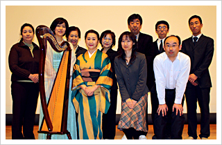 小布施町立小布施中学校の皆さんと心の宅急便メンバー